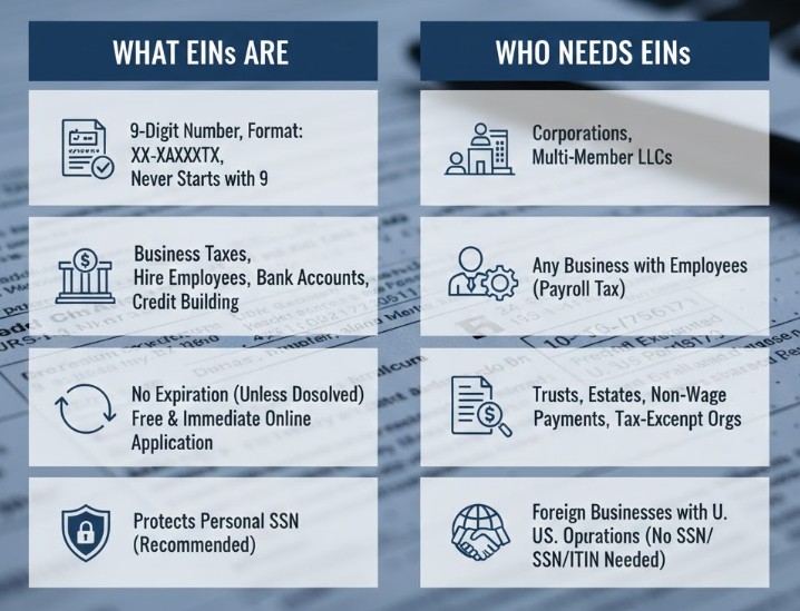 EIN Za Poslovne Subjekte