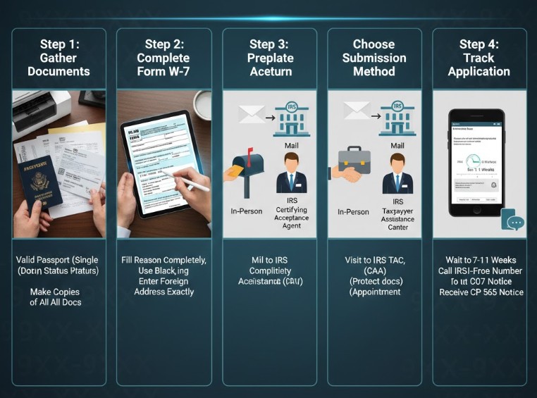 How to Apply for an ITIN Step-by-Step