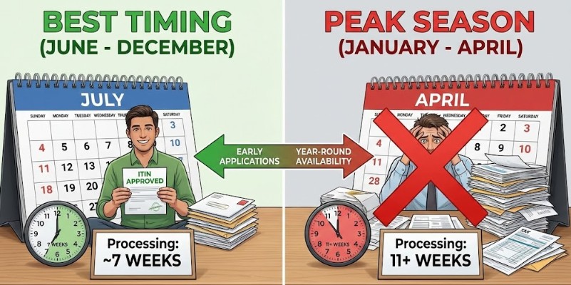 Kada Aplicirati za Vaš ITIN