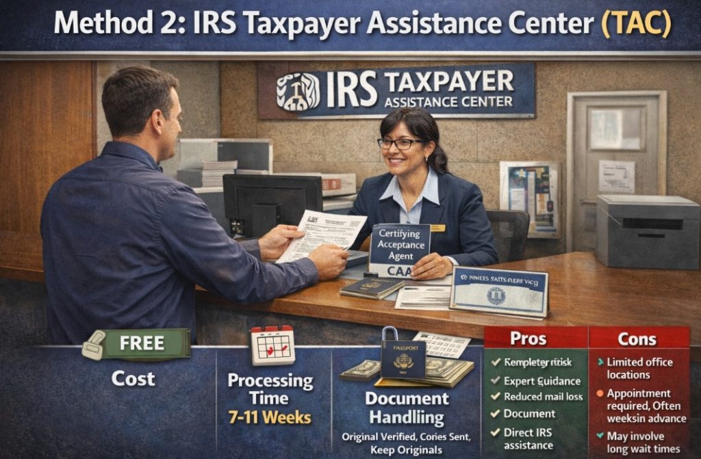 Metod 2 IRS Centar za Pomoć Poreskim Obveznicima (TAC)