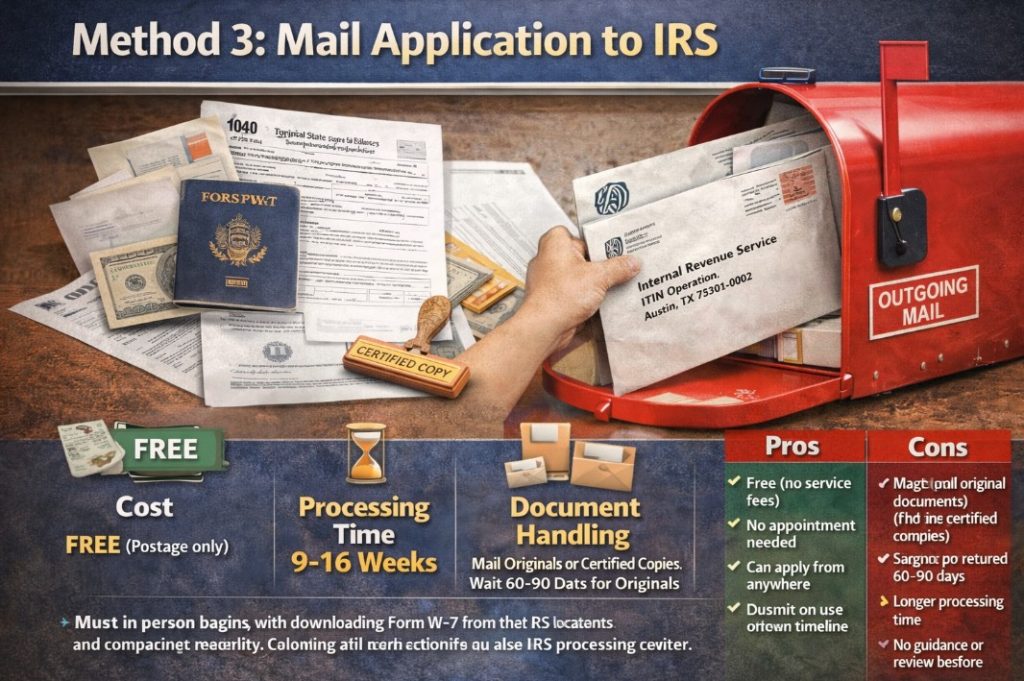 Metod 3 Zahtev Poslat Poštom IRS-u