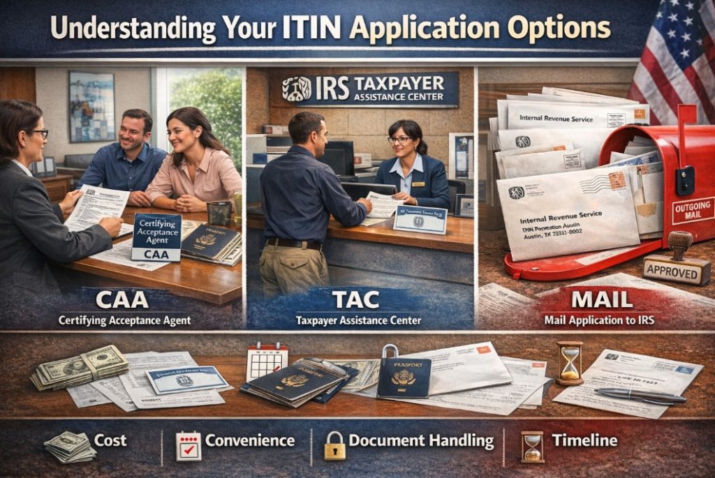 Razumevanje Vaših Opcija za Podnošenje Zahteva za ITIN