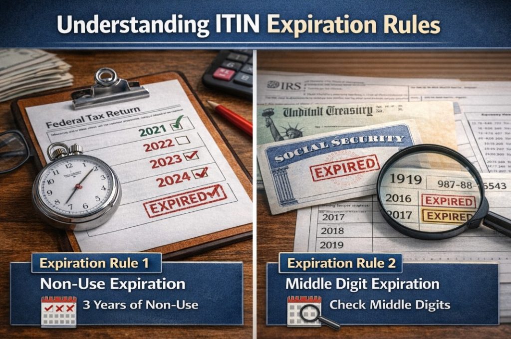 Razumevanje pravila o isteku ITIN-a