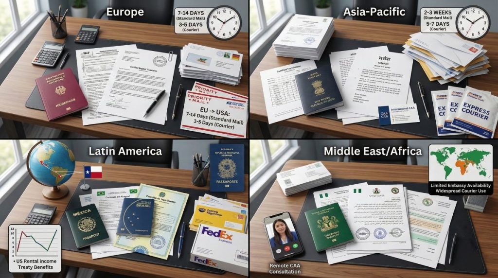 Specifične napomene po regionima